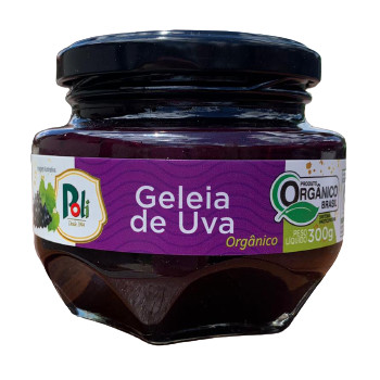 Geleia de uva orgânica Engenho da Terra 210g