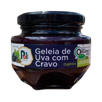 Geleia de Uva Orgânica 275g - Novo Citrus - Empório Cazarini