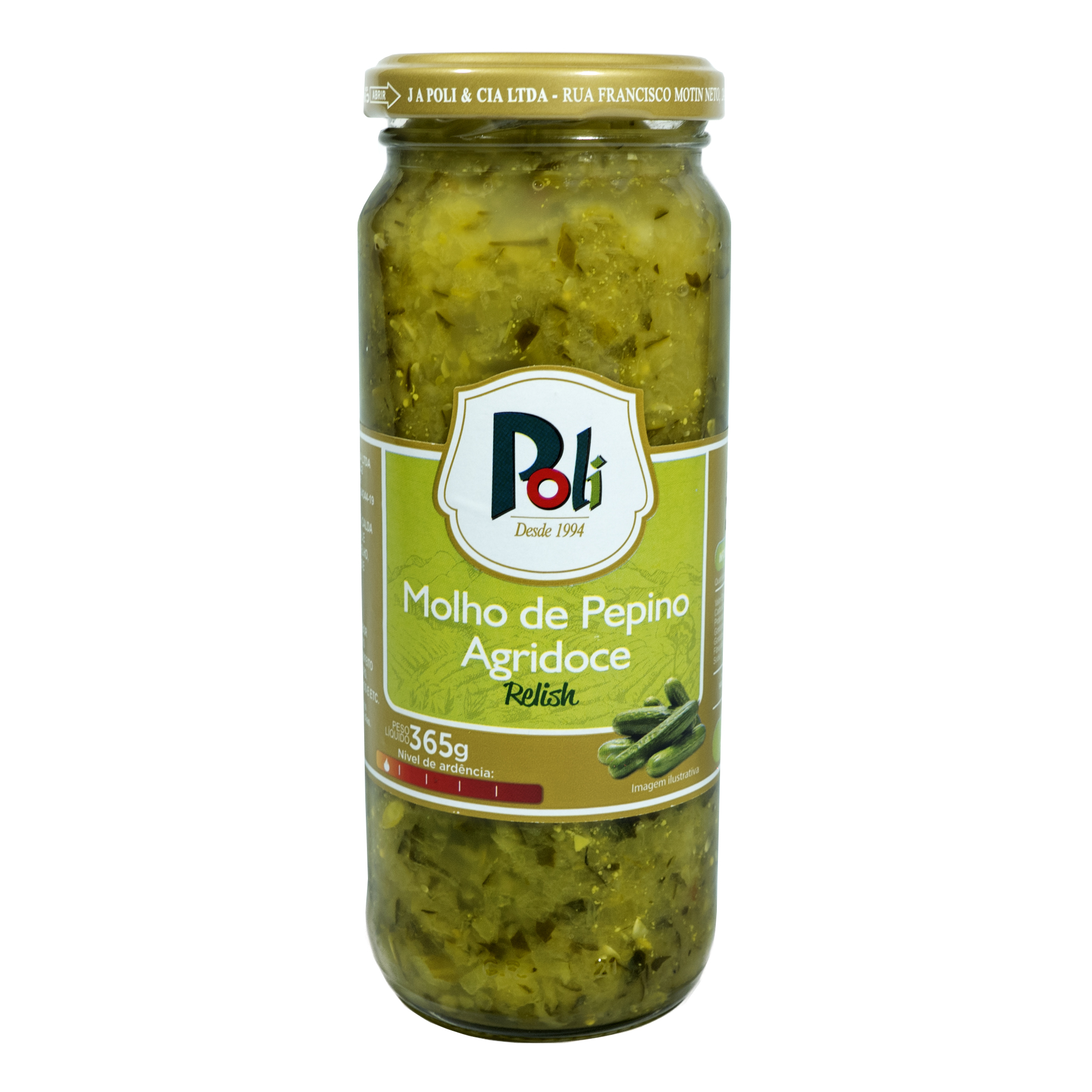 molho de pepino agridoce relish pol